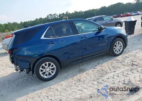 2020 Chevrolet Equinox Fwd Lt 1.5L Turbo из США, поврежденный, VIN 2GNAXKEV9L6151387